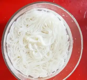Make Cold noodles step 1