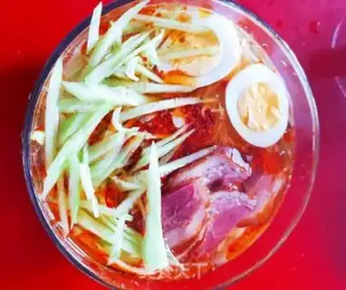 Make Cold noodles step 2