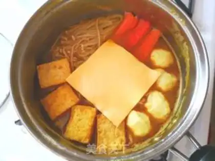 Make Curry noodle step 3