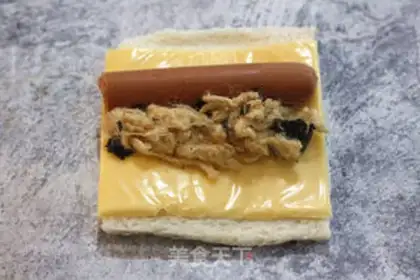 Make Cheese bonito step 2