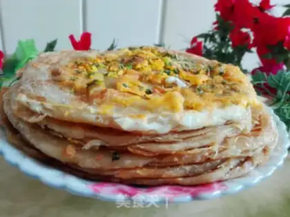 Make Eggs onion cakes step 11