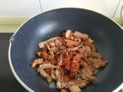 Make Spicy lamb step 4