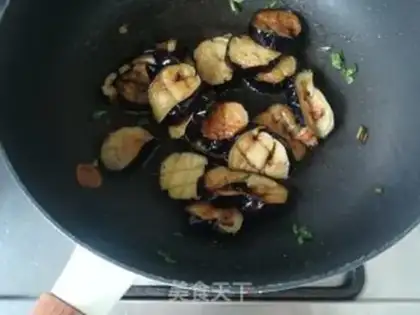 Make They burn eggplant all the time step 3