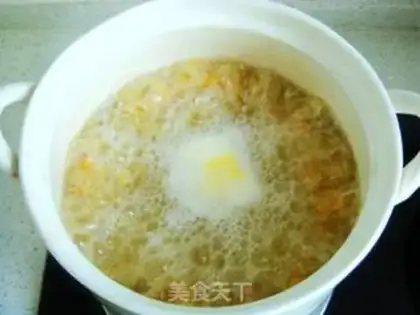 Make Quino-meat porridge step 5