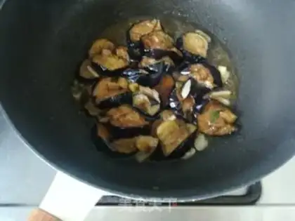 Make They burn eggplant all the time step 5