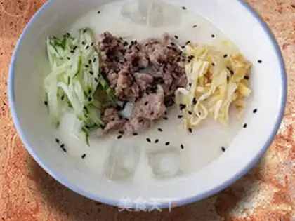 Make Cold bean noodles step 11