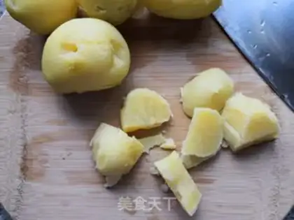 Make Old potato step 1