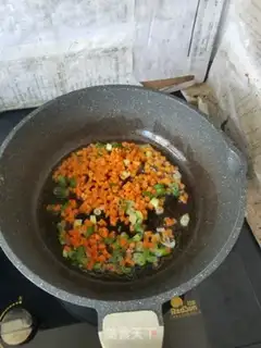 Make Scallops, beans, rice step 1