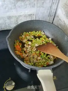 Make Scallops, beans, rice step 2