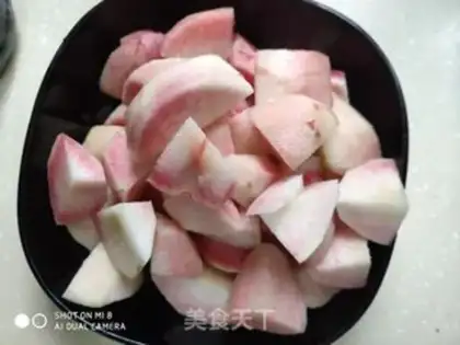 Make Peach juice step 2