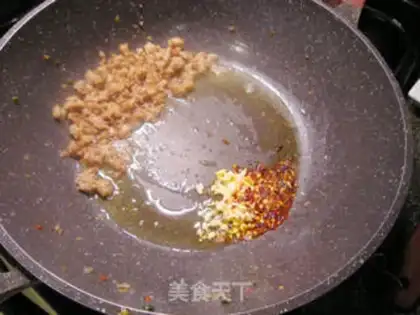 Make Meat and vegetable grains step 4