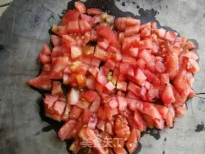 Make Tomato gravy noodles step 4