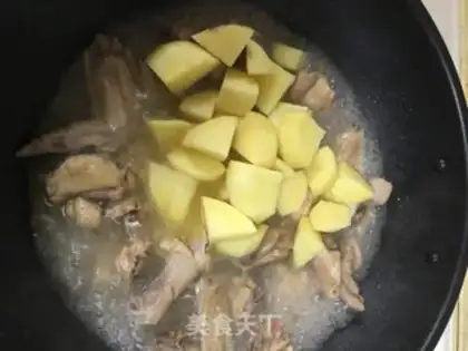 Make curry chickens step 5