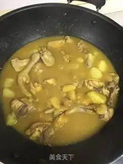 Make curry chickens step 6