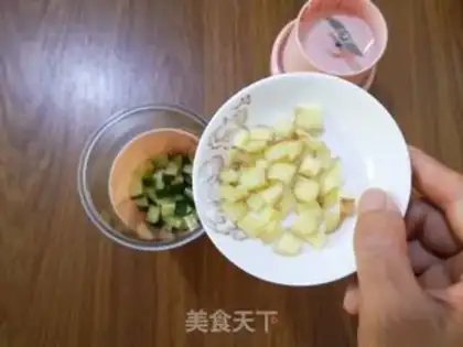 Make Cucumber ginger step 2