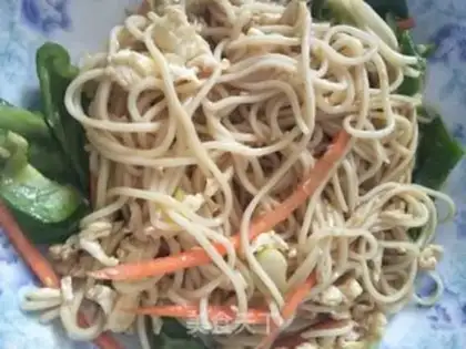 Make Cold noodles step 4