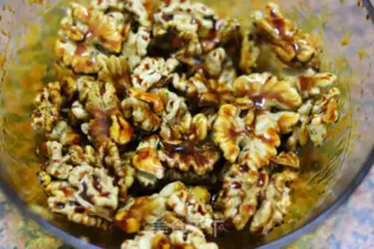 Make Caramel pecan step 5