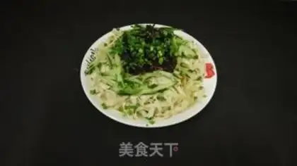 Make Curry sauce dry noodles step 16