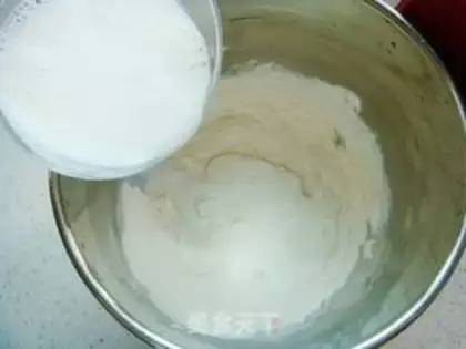 Make Blueberry rolls step 1