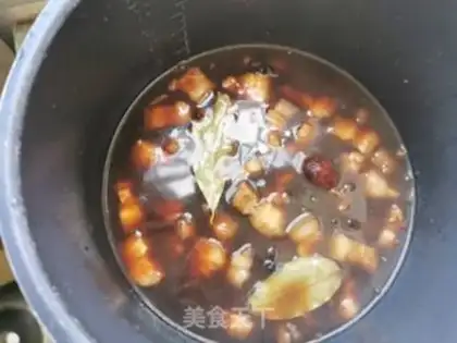 Make Potato red meat step 11