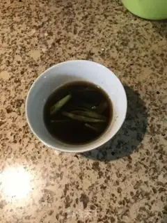 Make Onion noodles step 1