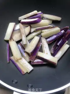 Make Salt fish eggplant step 3