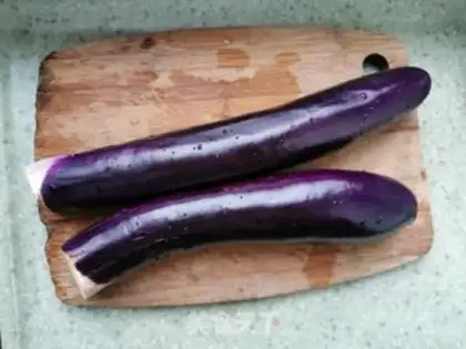 Make Meat and eggplant step 0