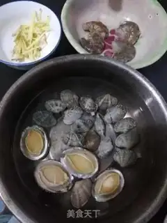 Make Seafood congee step 1