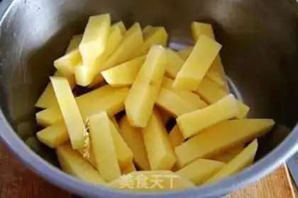 Make French fries step 1
