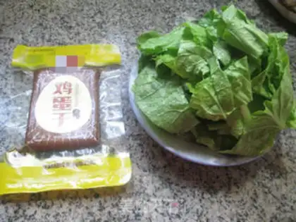 Make Egg-dried cabbage step 0