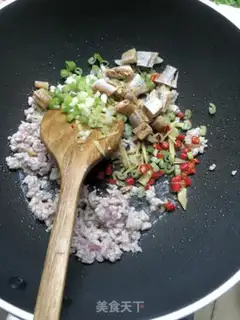 Make Salt fish eggplant step 6