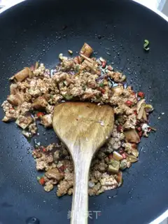 Make Salt fish eggplant step 8