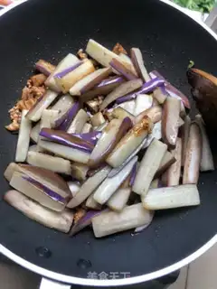 Make Salt fish eggplant step 9