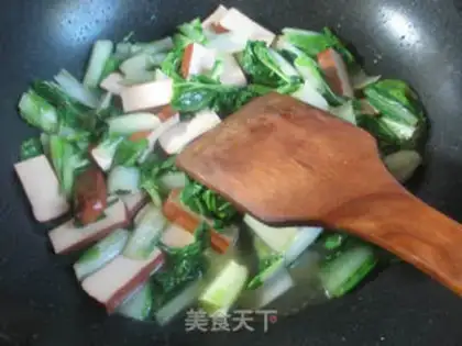 Make Egg-dried cabbage step 6