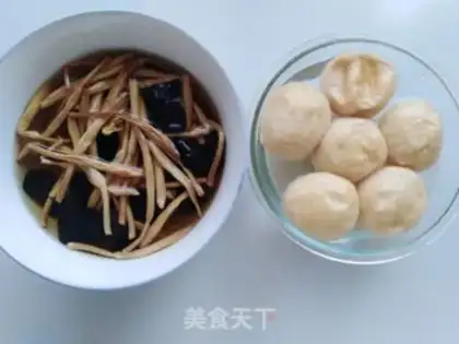 Make Red burning tofu step 1