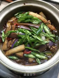 Make Salt fish eggplant step 13