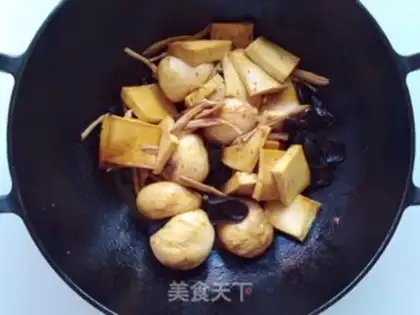 Make Red burning tofu step 5