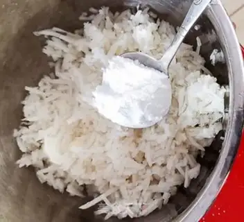 Make The radiant radish ball step 2