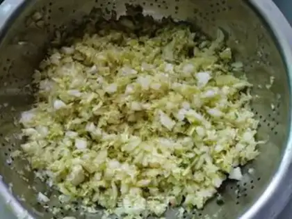 Make Beef dumplings step 1