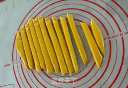 Make Homemade pumpkin noodles step 6
