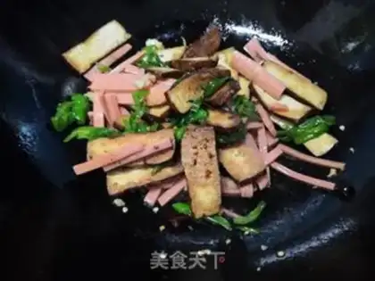 Make Scrambled ham step 7