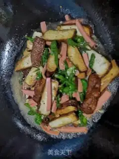 Make Scrambled ham step 8