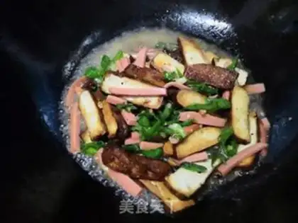 Make Scrambled ham step 9