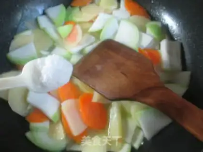 Make Carrots, potatoes, pickles step 5