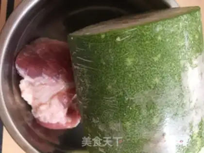 Make The winter melon sea is free step 1