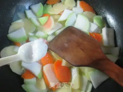 Make Carrots, potatoes, pickles step 6