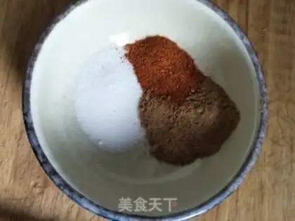 Make Souffle peanut rice step 1