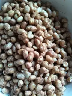 Make Souffle peanut rice step 2