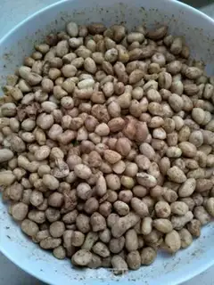 Make Souffle peanut rice step 4