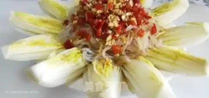 Make Garlic fan dolls step 7